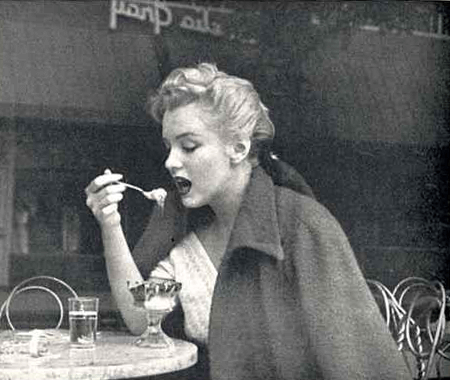 marilyn monroe ice cream