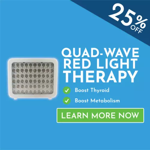 Thyroid-Boosting Quad-Wave Red Light Therapy