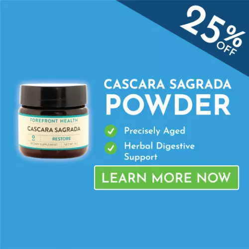 Cascara Sagrada - 25% Off