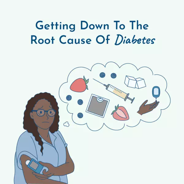 Graphic of the root causes of diabetes