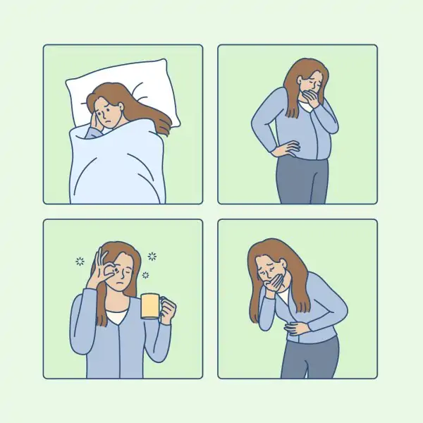 Chronic stress can cause bad symptoms
