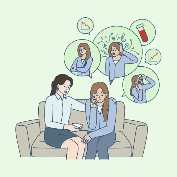 Blood sugar issues can arise if you are constantly stressed
