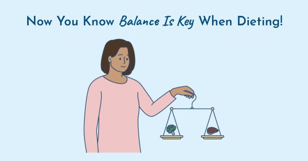 Woman properly balancing her thyroid diet