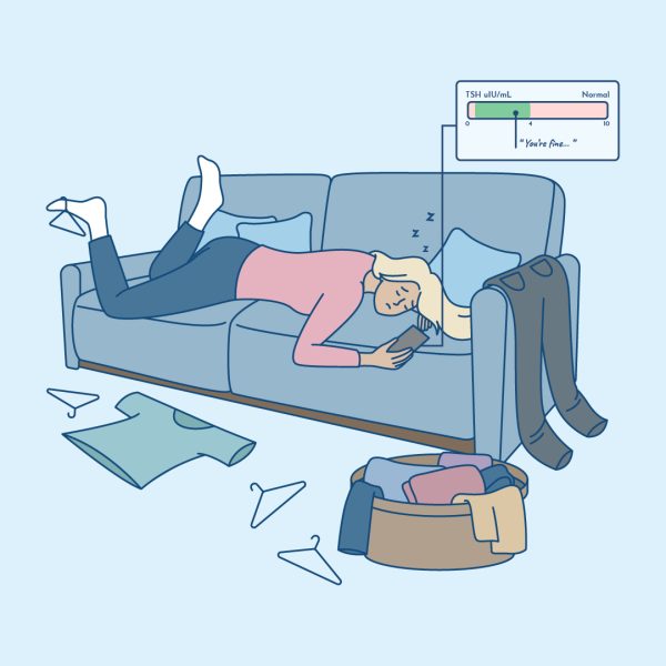 exhausted due to slow T4 to T3 conversion