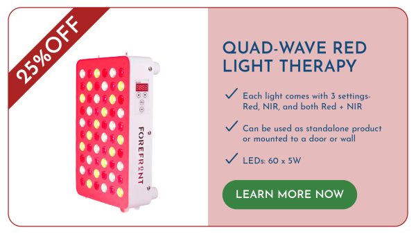 Quad-Wave Red Light Therapy Device | 25% Off