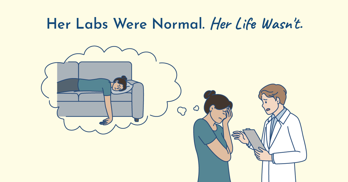 normal thyroid labs but symptoms