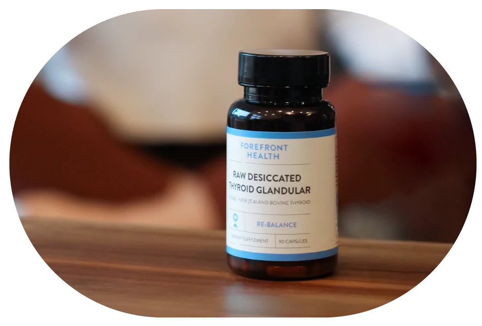 Customer testimonials from women using Forefront Health products